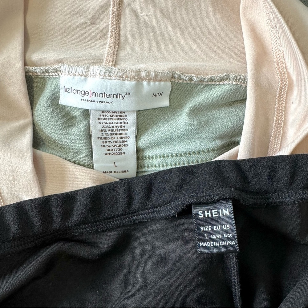 Summer Maternity lot size large - 3 tops, 1 pair of shorts, 1 pair of pants - Picture 6 of 6
